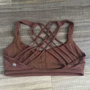 Free to be Bra Lululemon in Brown